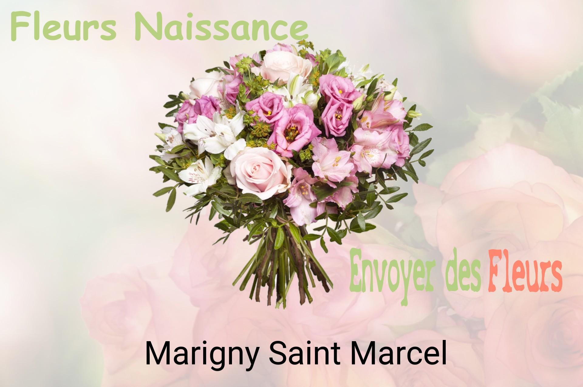 Bouquet de fleurs de naissance livré à Marigny-Saint-Marcel